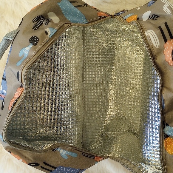 Llama printed insulated lunch box - Picture 4 of 4